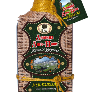 Мёд-бальзам "Легенда Лаго-Наки" женское здоровье 250мл